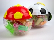 Plastilină "play dough" în cutie plastic formă minge fotbal, 12 culori și accesorii modelat , No.8809