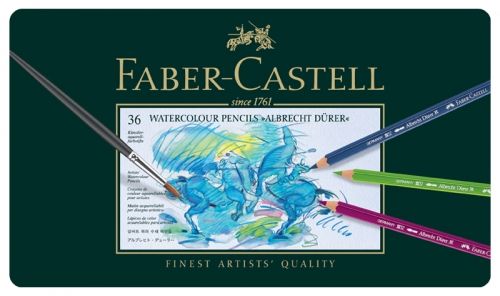 Creioane colorate acuarela 36 culori/set Albrecht Durer, Faber Castell