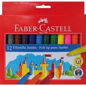 Carioca Jumbo 12 culori/set Faber Castell 