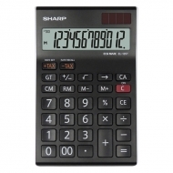 Calculator de birou SHARP EL-125TWH, 12 digiti
