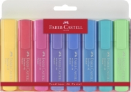 Textmarker pastel Faber Castell 1546 8 culori/set