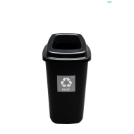 Cos plastic reciclare selectiva, capacitate 45l, PLAFOR Sort