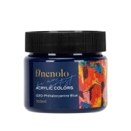 Culori acrilice 100 ml. ALBASTRU PHTALO Finenolo Deli