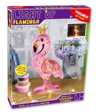 Set creatie spuma modelare si leduri - flamingo Paulinda