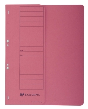 Dosar incopciat 1/2 carton color cu capse Exacompta