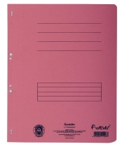 Dosar incopciat 1/1 carton color cu capse Exacompta