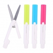 Foarfeca scolara portabila cu protectie Vivid Deli