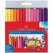 Carioca grip 30 culori/set Faber Castell