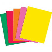 Carton color A4 160 g/mp 50 coli/set - culori intense