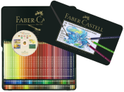 Creioane colorate acuarela 120 culori/cutie metal + CD Albrecht Durer, Faber Castell