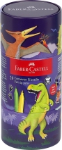 Carioca 20 culori/set Dinozauri Connector Faber Castell