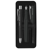Set cadou stilou B + pix XB Poly Faber Castell negru