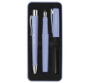 Set cadou stilou B + pix XB Poly Faber Castell lila