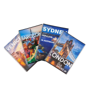 Caiet cu spira A4, 70 file, hartie 70 gr./mp design Cities of the world - dictando