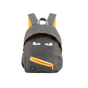 Rucsac ZIP..IT Grillz cu buzunare laterale gri inchis 