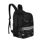 Rucsac ZIP..IT Razor cu 2 compartimente + 1 compartiment cu incuietoare - Black Tech