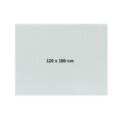 Whiteboard magnetic din sticla, 120 x 180 cm, Optima + Kit (burete, spray, magneti)