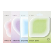 Notes autoadeziv 30 file, diverse forme, culori gradient NUSIGN Deli