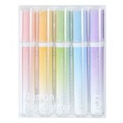 Textmarker parfumat NUSIGN Deli 5 buc/set