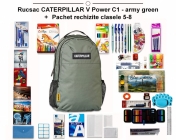Rucsac CATERPILLAR + Pachet rechizite clasele 5 - 8