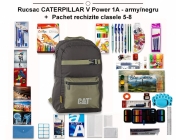 Rucsac CATERPILLAR + Pachet rechizite clasele 5 - 8