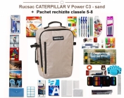 Rucsac CATERPILLAR + Pachet rechizite clasele 5 - 8