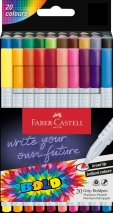 Carioca grip Boldpen 20 culori/set Faber Castell