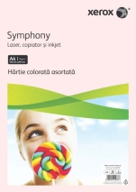 Hartie colorata A4 80 g. 100 coli/top Xerox Symphony, 20x5 culori pal