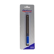 Cutter Optima Basic, lama  9mm SK7, sina metalica, simplu
