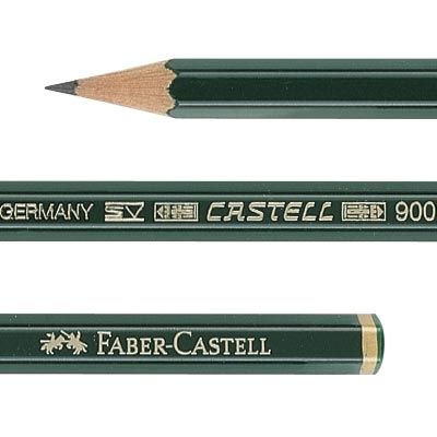 Creion grafit Faber Castell 9000 2B 