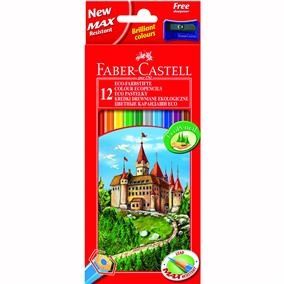 Creioane colorate 12 culori/set Faber Castell 