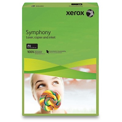 Carton colorat A4 160 g. 250 coli/top Xerox Symphony culori intense