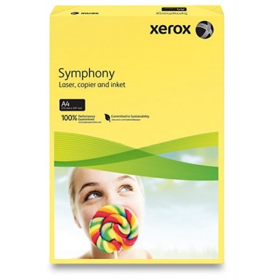 Carton colorat A4 160 g. 250 coli/top Xerox Symphony culori intense