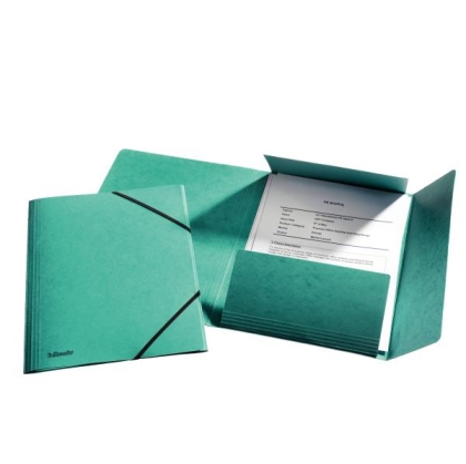 Mapă din carton cu elastic Esselte Rainbow