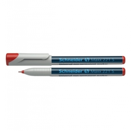 Marker non-permanent SCHNEIDER Maxx 221 S, varf 0.4 mm