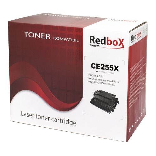 Toner compatibil Redbox CE255X/CRG-724H 12,5K HP Laserjet P3015