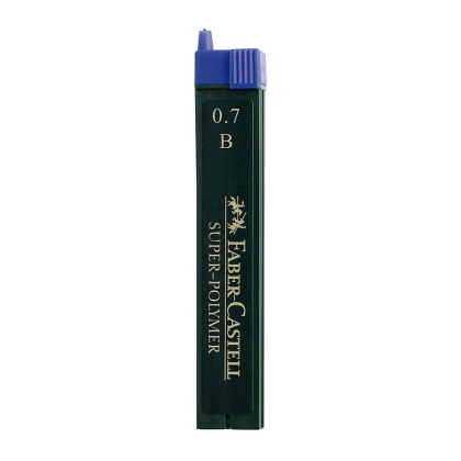 Mina creion mecanic super polymer Faber Castell 0,7 mm 