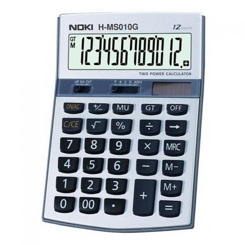 Calculator de birou, 12 digiti Noki HMS010 gri