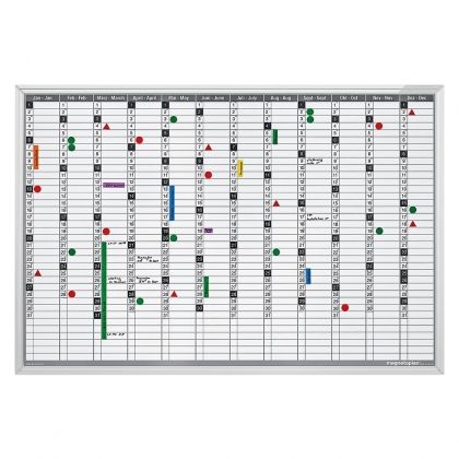 Planner anual magnetic 62 x 92 cm Magnetoplan