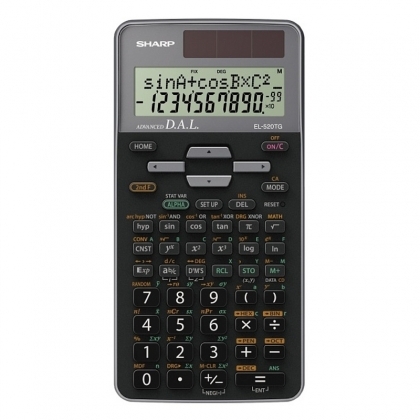 Calculator stiintific SHARP EL-520TGGY, 10 digiti