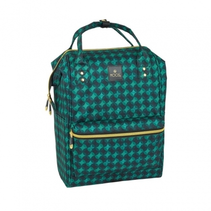 Rucsac fashion laptop Moos Verde 40 cm