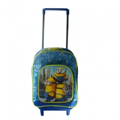 Ghiozdan troler pentru gradinita Minions 31 cm