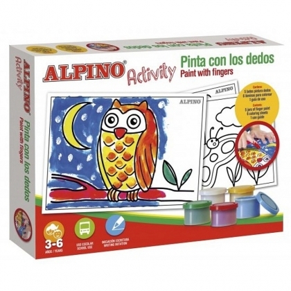 Set creativ Alpino Activity Paint with the finger