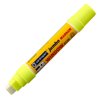 Marker cu creta lichida Jumbo Centropen 9120, varf 2-15 mm