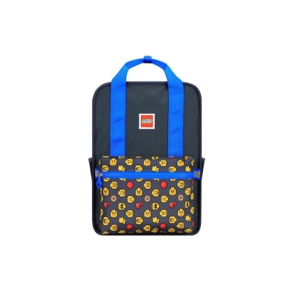 Rucsac Casual Lego Tribini Fun Large - Heads and Cup - albastru