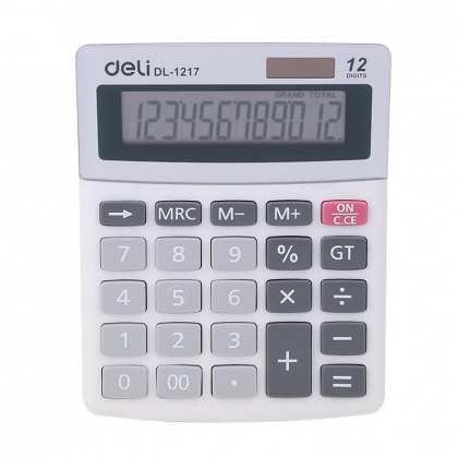 Calculator de birou Deli 1217, 12 digiti
