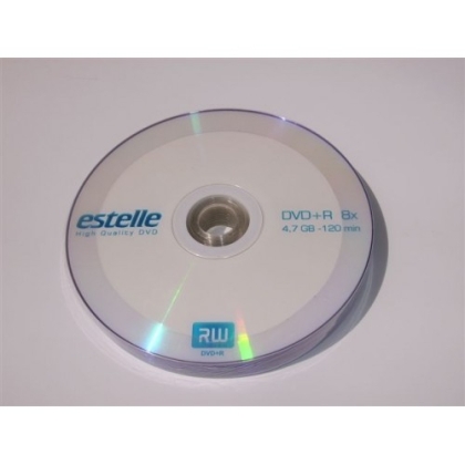 Dvd+R Estelle 4.7GB 8x, 10 buc/bulk
