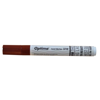 Marker cu vopsea Optima Paint 3710, varf rotund 4.5 mm