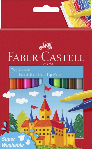 Carioca 24 culori/set Faber Castell 