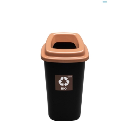 Cos plastic reciclare selectiva, capacitate 28l, PLAFOR Sort